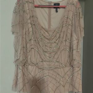 Elegant Beaded Blouse